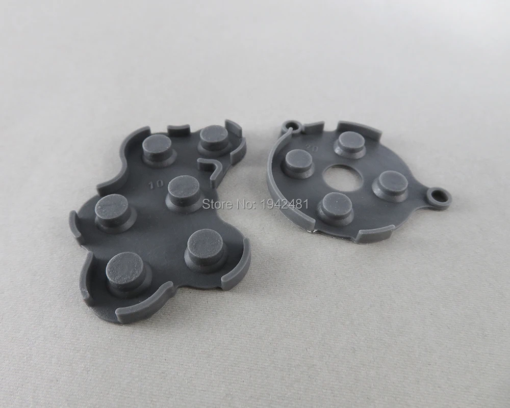 60 juegos de teclados de botón adhesivos de goma conductora de silicona para controlador XBOX botón adhesivo conductor