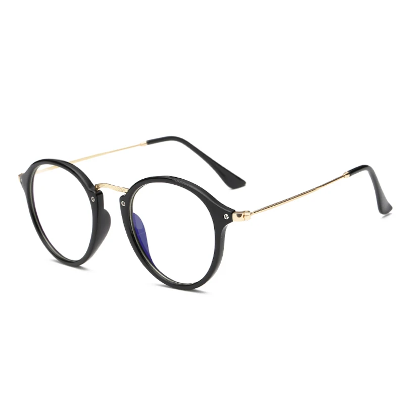 2023 fashion PC frame alloy anti blue light computer glasses men women coating film blocking ray from computer phone for gaming