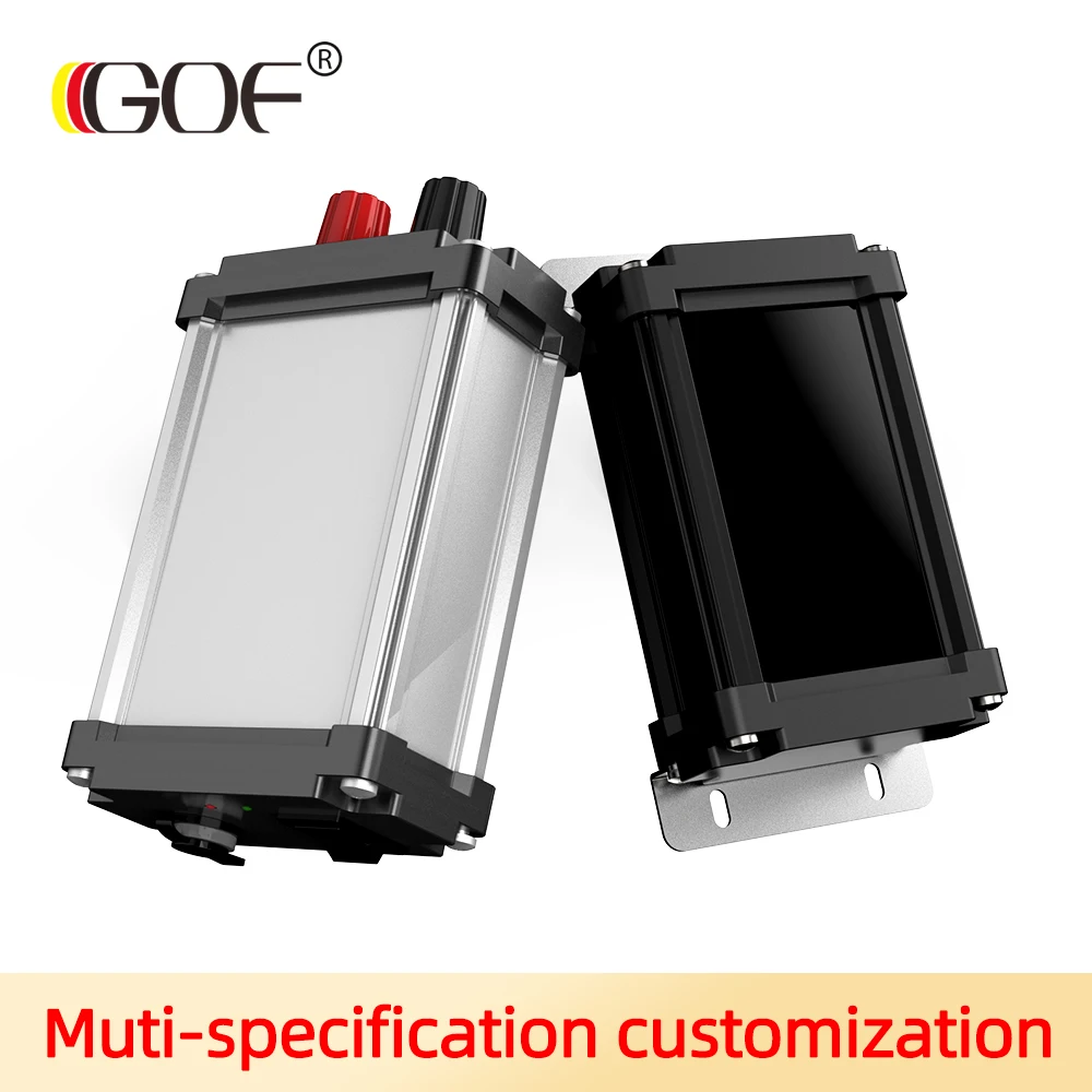 Customization Ip68 Aluminum Extrustion Enclosure For PCB Shell Waterproof Inverter Junction Box M09 125*60MM