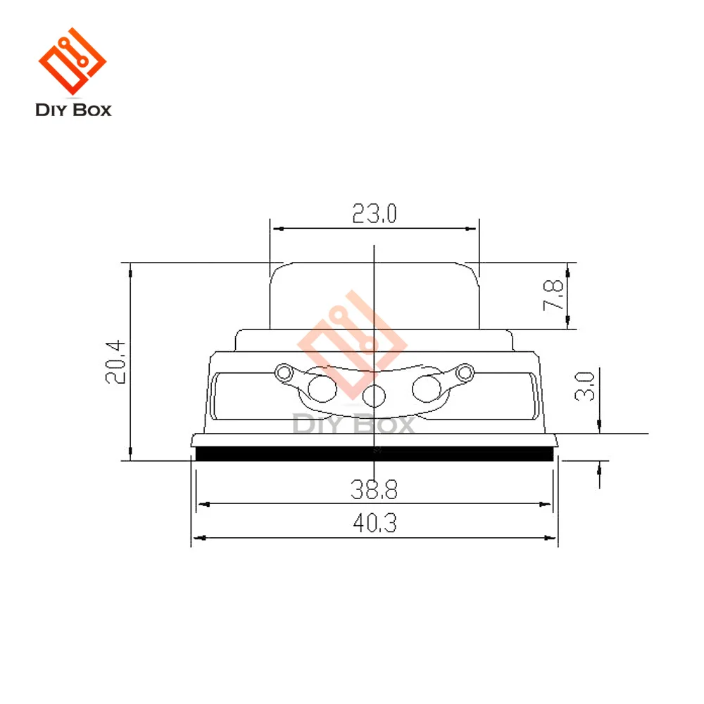 1,5 Zoll Interner Magnetlautsprecher 4 Ohm 3W Bass-Multimedia-Lautsprecher Kleiner Lautsprecher 40mm Kleiner Lautsprecher mit Befestigungsloch – Detail 8