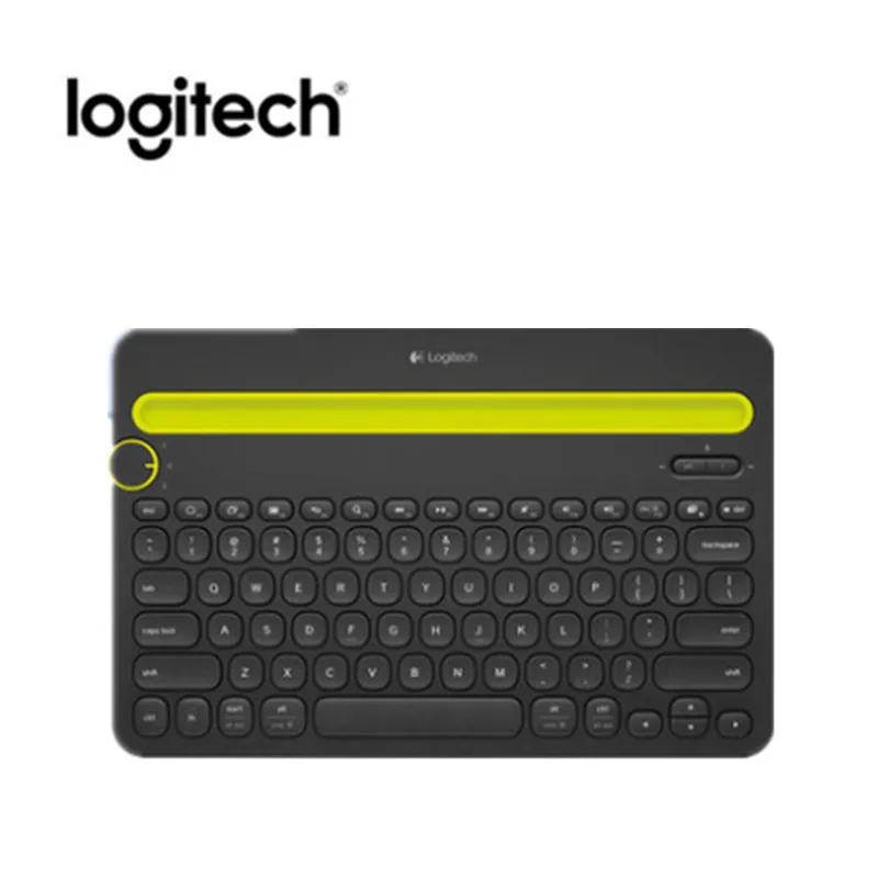 Imagem -05 - Logitech-teclado sem Fio Bluetooth Teclado K480 Multi Device com Slot para Suporte de Telefone Windows Mac os Ios Android