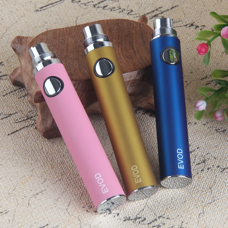 1pcs evod bateria 650mah vaporizador ego vape 510 thread apto para ce4 ce5 mt3 e cigarro atomizadores vaper caneta