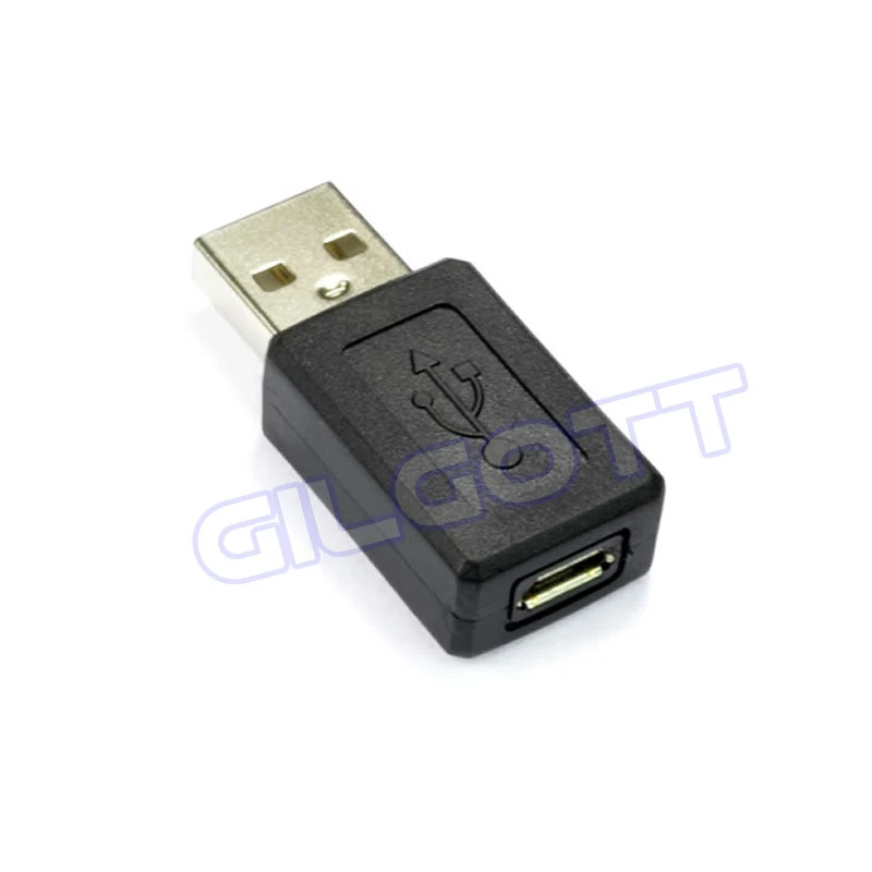 USB Male to Microusb Female OTG Converter Adapter