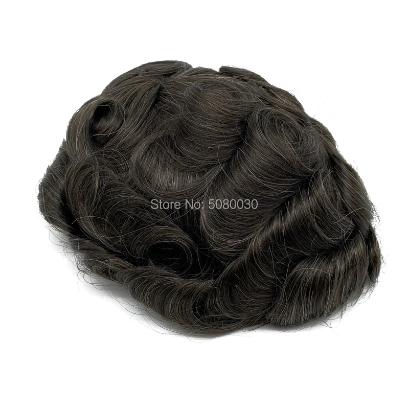 New Base Design Stock Remy Hair Toupee Lace Around Pu Men Toupee Australia Base