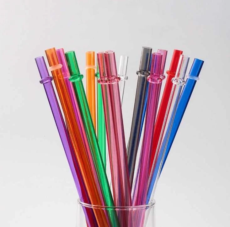 

Plastic Drinking Straws for Juice long hard straw food grade material safe healthy durable home party garden use SN1586