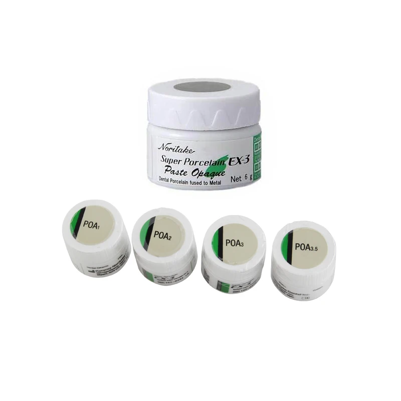 Materiales de Laboratorio Dental, Pasta Opaca Noritake EX3 6g POA1 POA2 ...