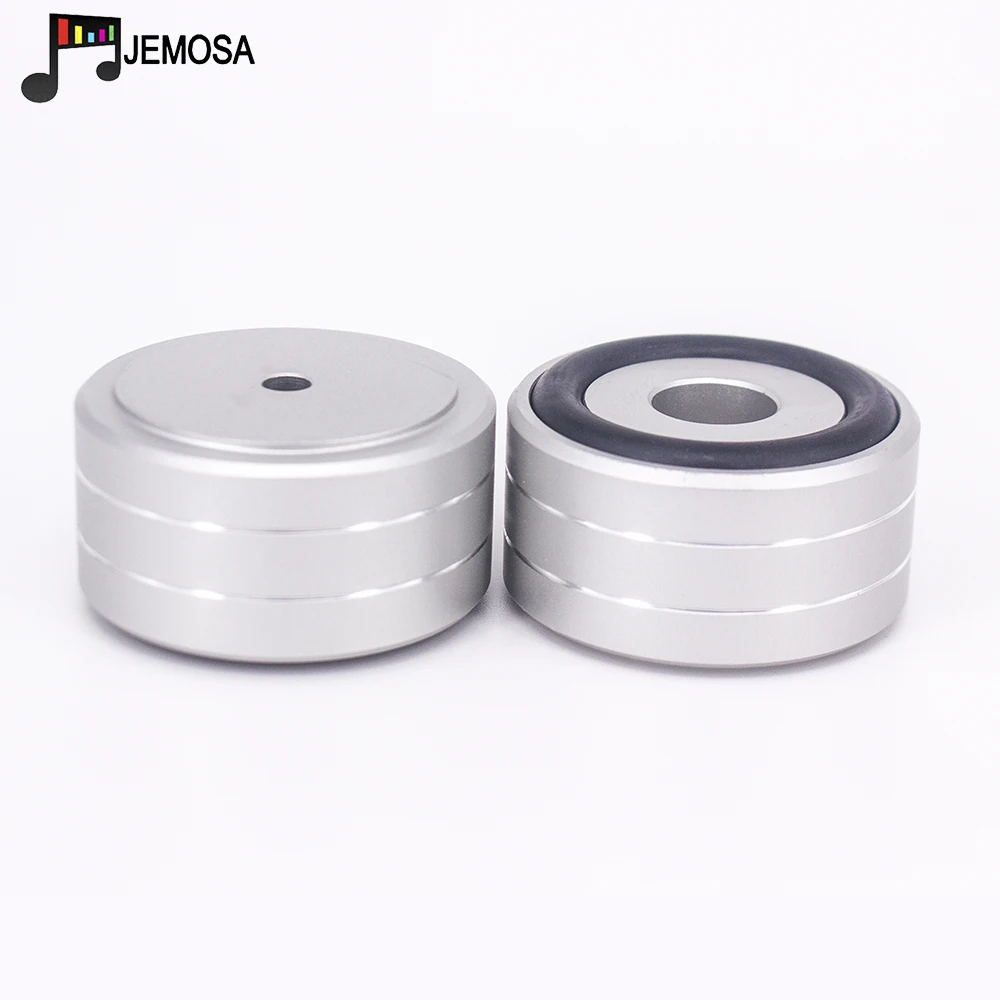 4 sztuk 40*20mm wzmacniacz aluminiowy stóp amortyzator wzmacniacz gumowe nóżki HIFI gramofon stóp głośnik Audio izolacja podkładka pod stopy — zdjęcie produktu 3
