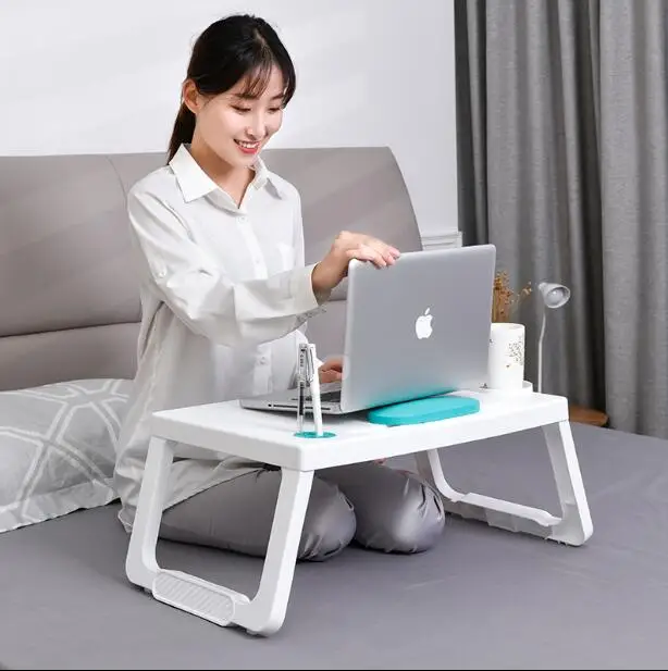 Bed Computer Desk Organizer Bedroom Accessories Multi-function Lazy Writing Small Table