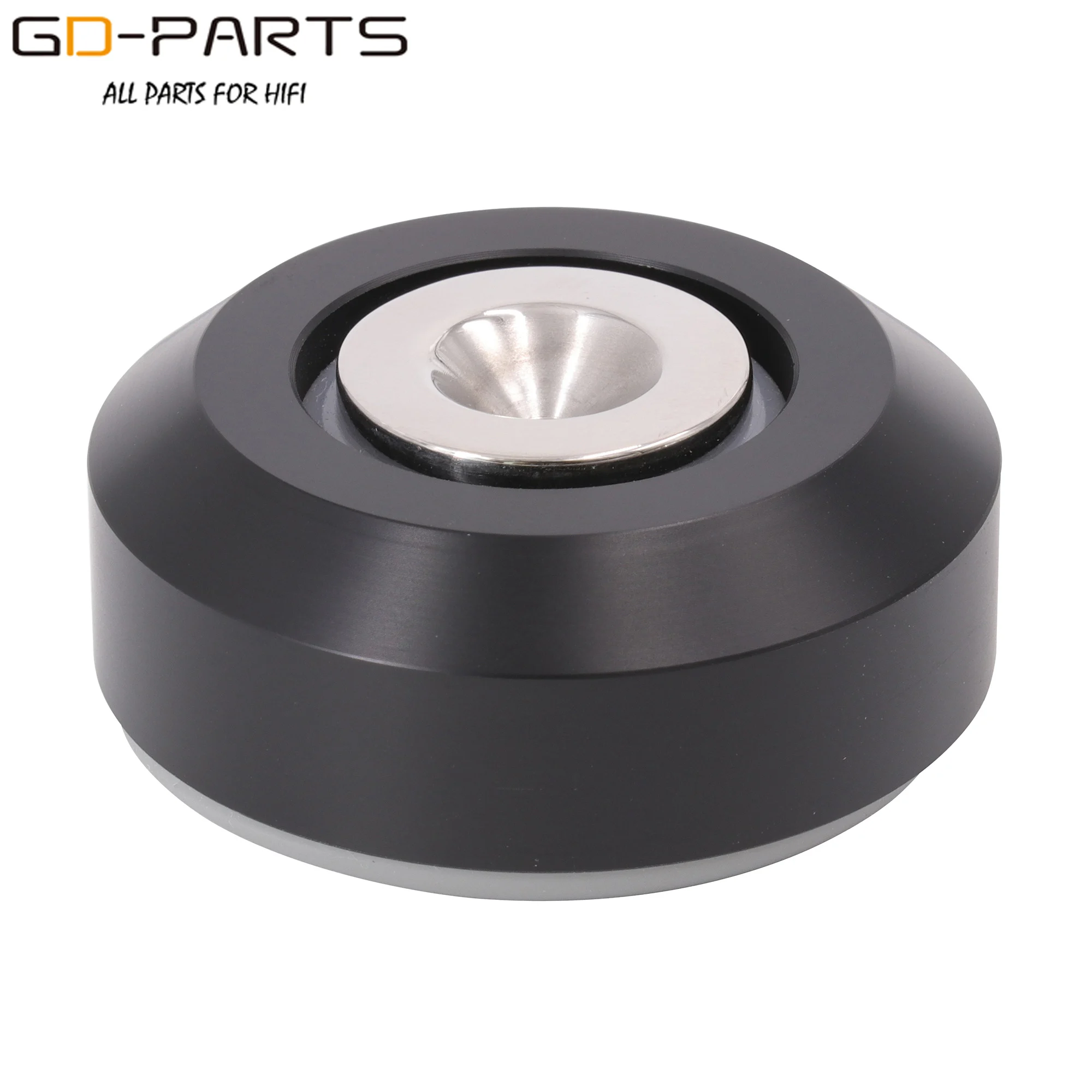 46*20mm Hifi Audio Speaker AMP Turntable CD Isolation Stand Feet Spike Cone Pad Mat Damper Shock Absorber Base Stainless Steel