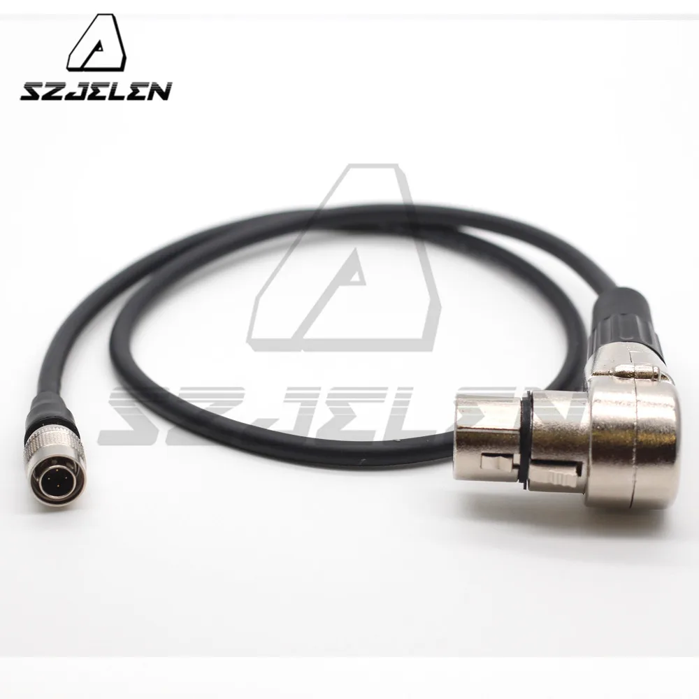 

КАМЕРА 12 В HR10A-7P-4P 4-контактный разъем XLR 4-контактный разъем для шнура питания монитора
