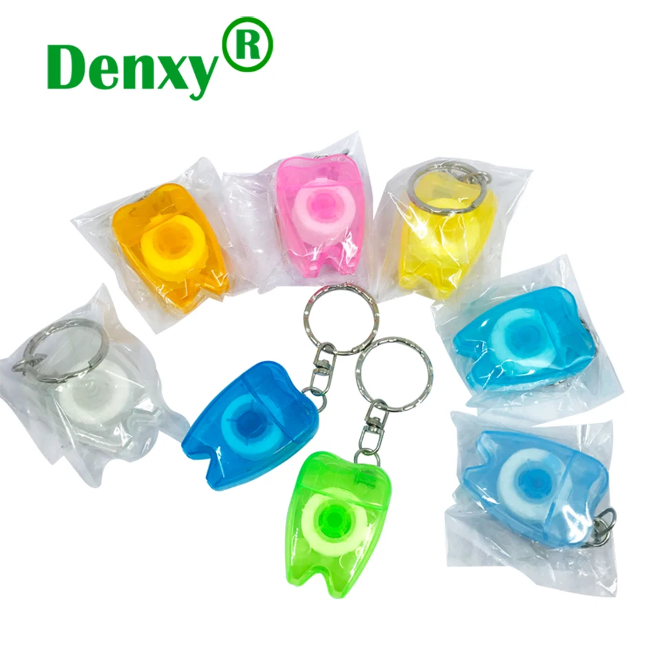 20pc Dental Floss Toothpick Teeth Oral Hygiene Cleaning Wax Mint Flavored Dental Flosser Dental Oral Care Dental Supply