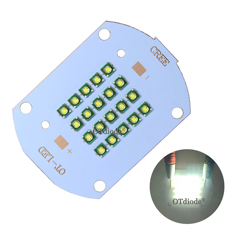 Original XPE XP-E 30W 50W 60W Neutral Pure White 4500-5000K High Power LED Bulb Chip Light Diode for Flood Light/DIY