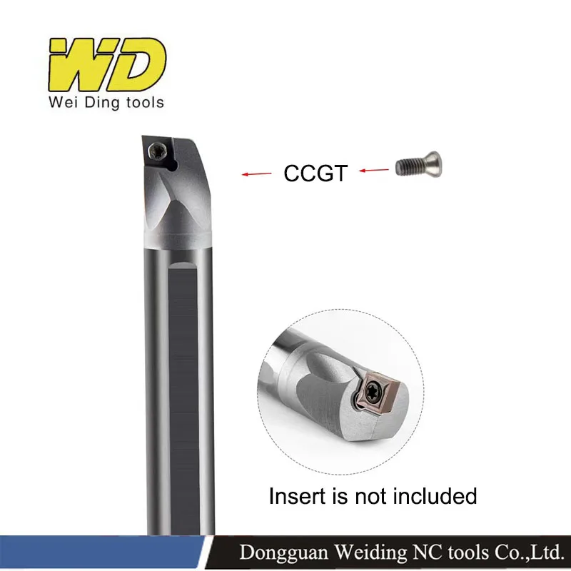 Carbide boring tools SCLCR 03 04  CCGT030102 blade Small diameter turning Anti-vibrate Internal turning tools mechanical lathe