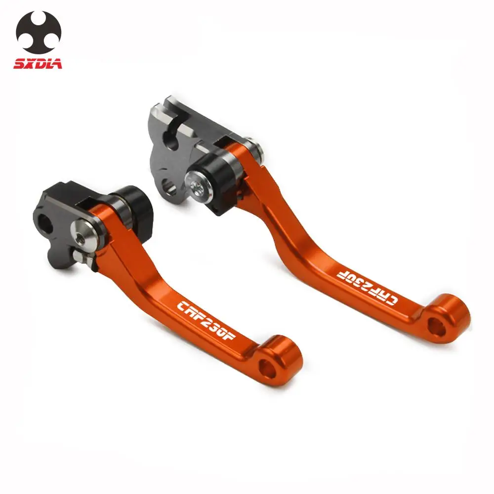 Motorcycle CNC Billet Foldable Pivot Clutch Brake Lever Handle For HONDA CRF150F CRF230F 03-17 CRF250F 19-20 CRF 150F 230F 250F