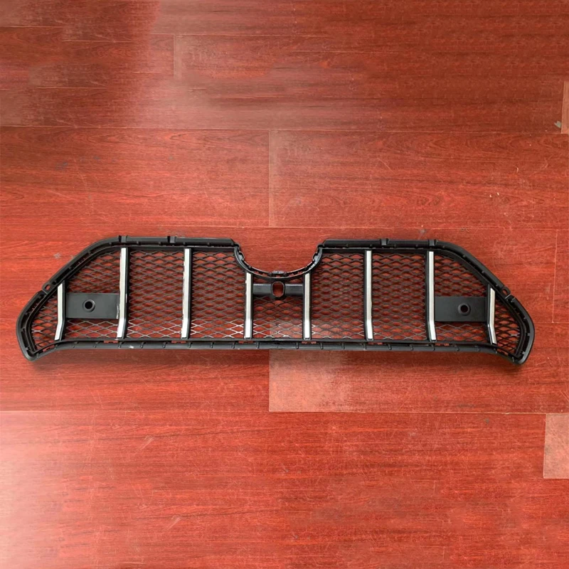 For Toyota RAV4 2019 2020 2021 5th China Open Refitted Martha Black Knight Mesh Grille Front Center Grill Decoration Accessories