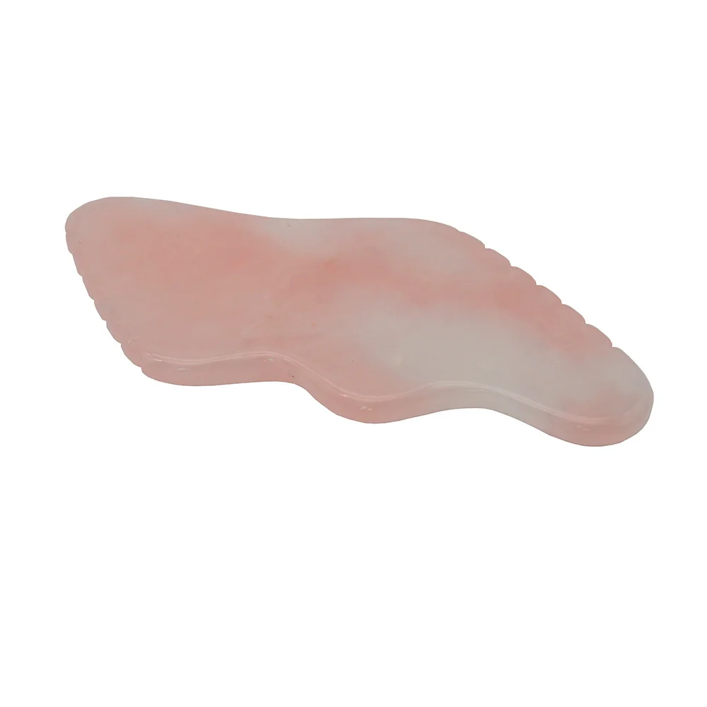

Pink Rose Quartz Guasha Tools Gua Sha Massage Board