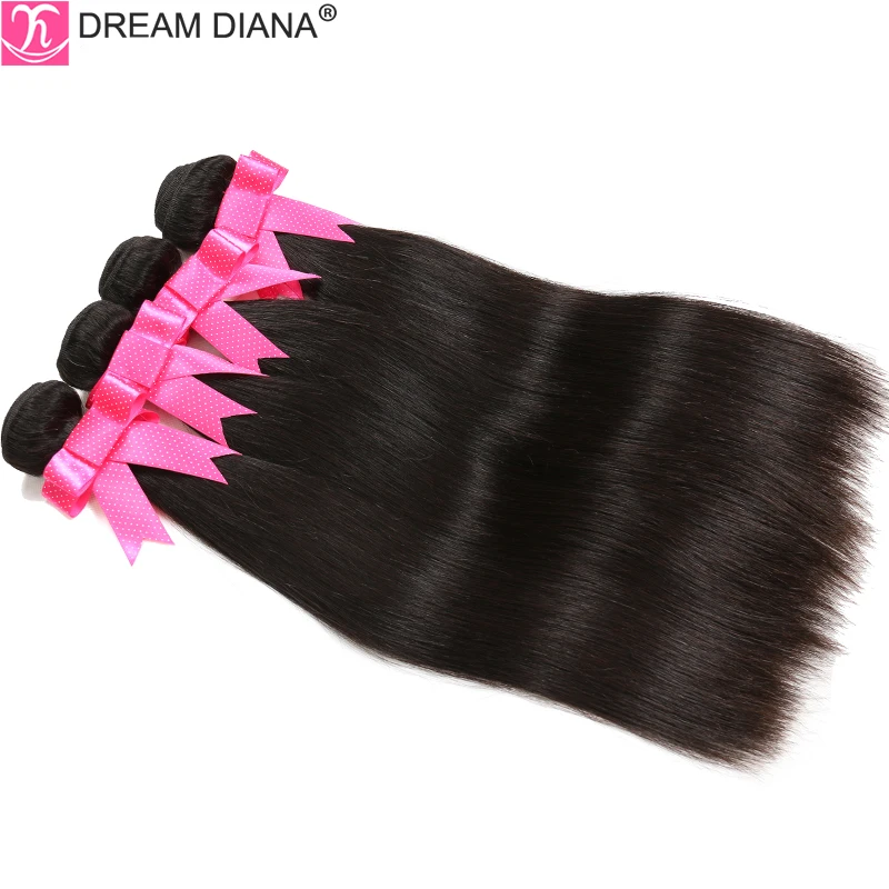 DreamDiana peruwiańskie pasma prostych włosów 2 przyciemniane Ombre jedwabiście proste pasma T1B/30 Remy Bone Hair 100% ludzki włos do przedłużania włosów — zdjęcie 5