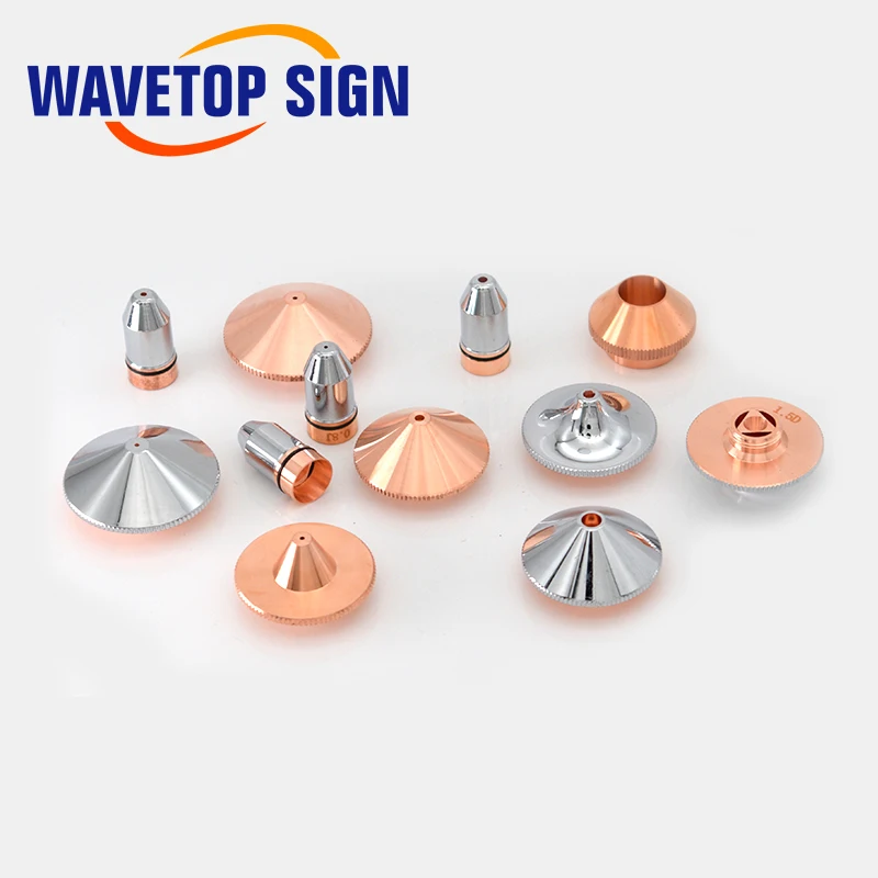 WaveTopSign Bala Bico Laser Porcas Calibre 10mm Altura 15mm Para Máquina de Corte a Laser de Fibra 1064