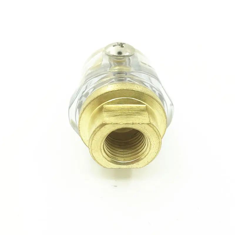 1/4 ''NPT البسيطة مضمنة مزيتة الداهن ل هوائي أداة أجزاء ضاغط الهواء (الكومبريسور) التزييت التلقائي مع فلتر