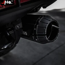 JHO Aluminum-magnesium Alloy Car Exhaust Tip Muffler Pipe For Ford F150 Raptor 2017-2020 2018 2019 Accessories