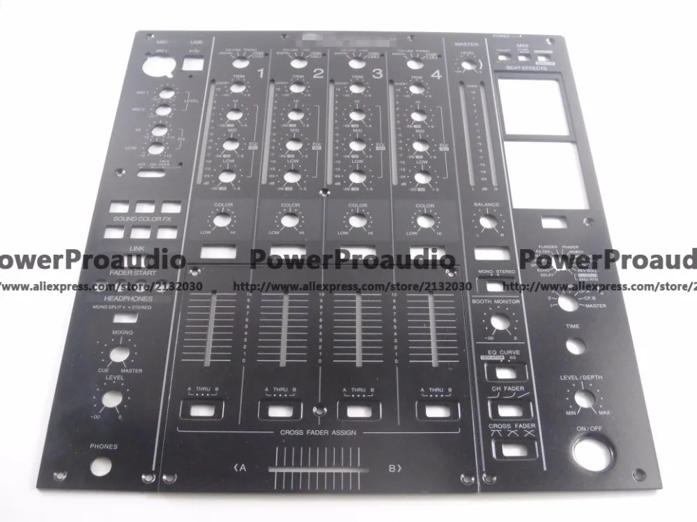 Main Faceplate DNB1144 Fader Panel DAH2427,DAH2426 Replace Plates for Pioneer DJM800