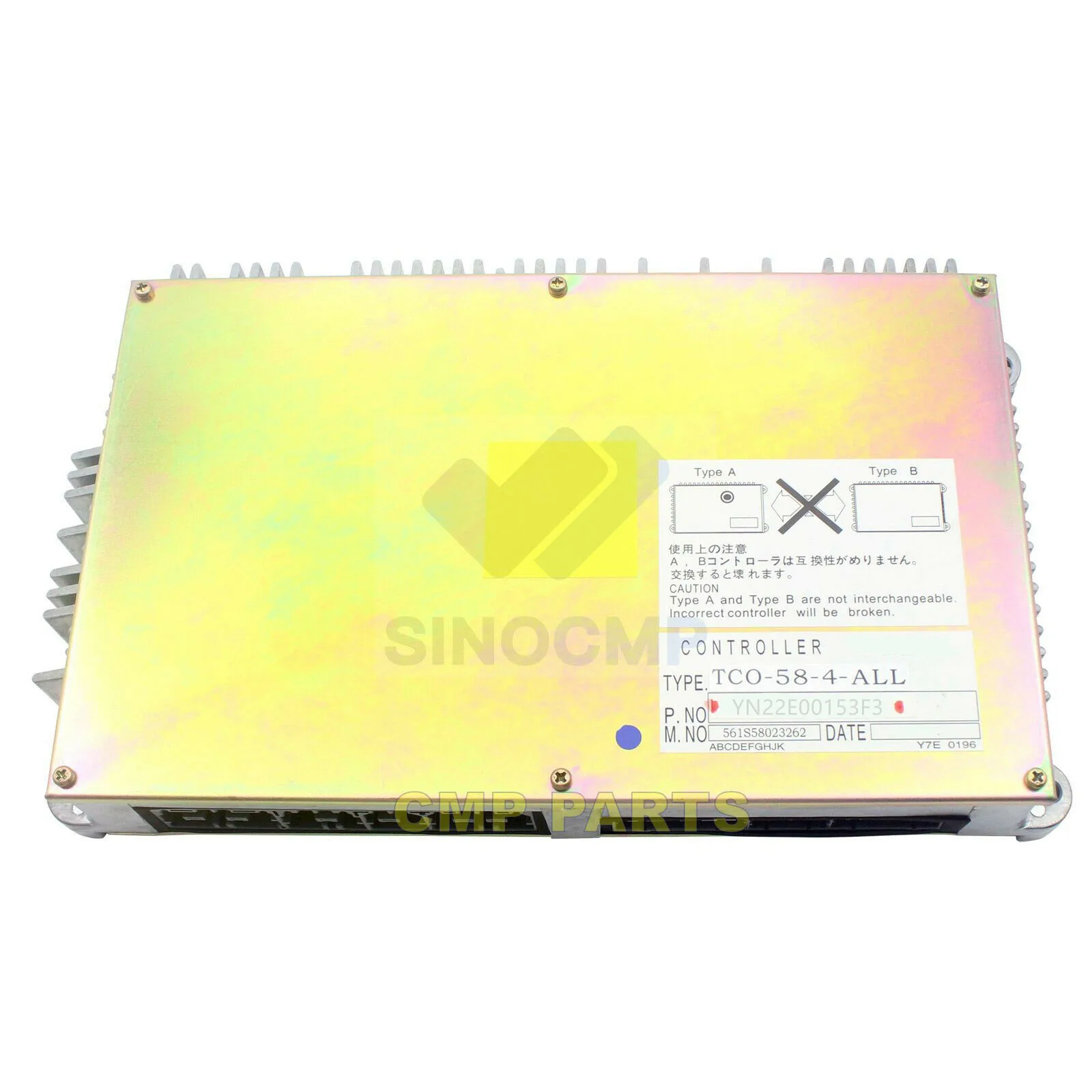 YN22E00153F3 TCO-58-4-ALL Controller For Kobelco SK210-6ES Excavator Control Unit