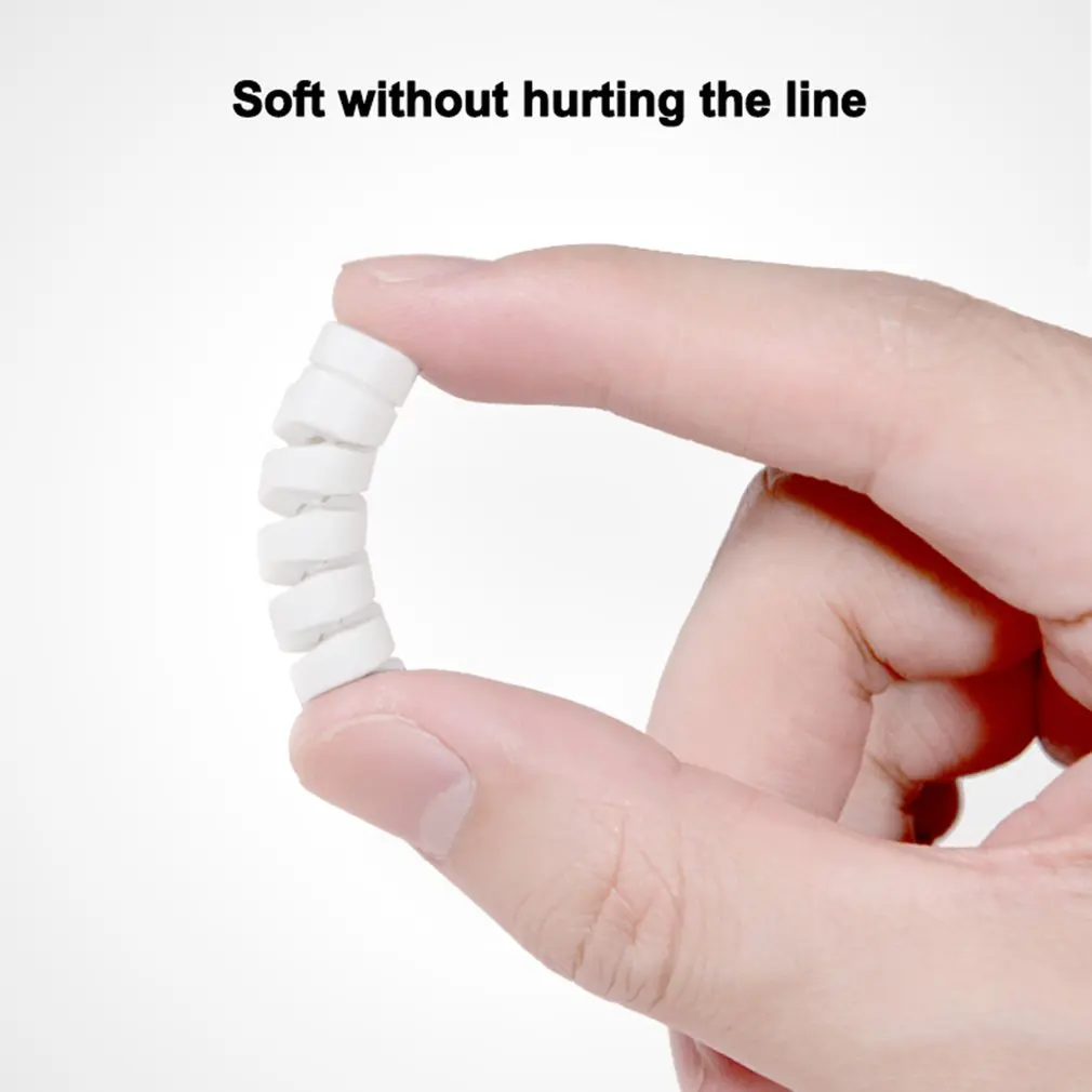 Protetor de cabos e fios de carregamento, para apple iphone, usb, cabo espiral, 2 peças