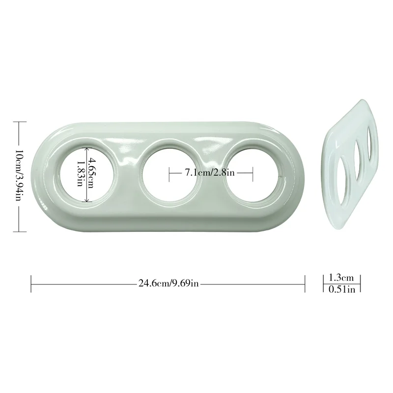 Imagem -06 - Tomada de Parede Elétrica Estilo Francês de Porcelana Embutida Combinação de Tomadas 240v 16a