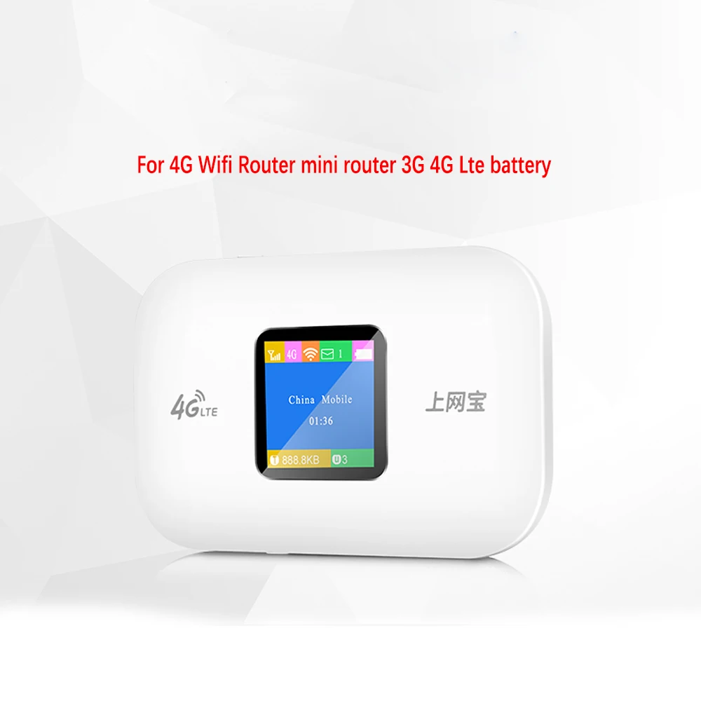 2050mAh M100 M20 Battery For Bengteng M100 4G Wifi Router mini router 3G 4G Lte High Quality