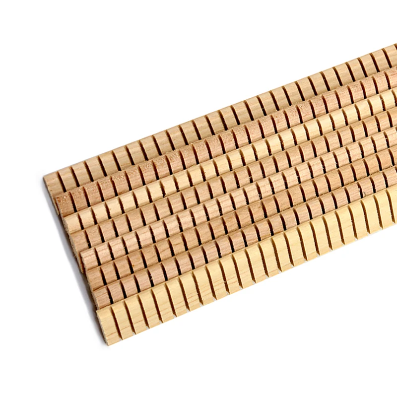 

50x guitar strip inside binding Spruce wood luthier 370x17x4mm builder