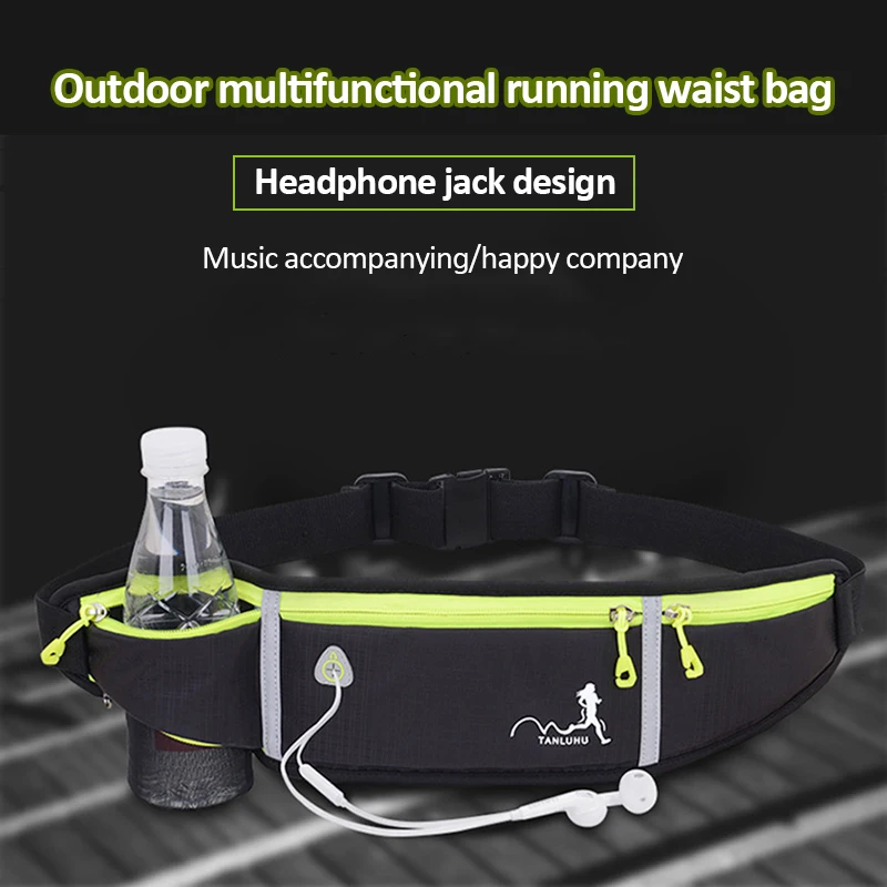 Waist Bag Waterproof Running Waist Packs Running Bag Belt Phone Container Jogging Hiking Belt Gym Fitness Bag Running Accessorie