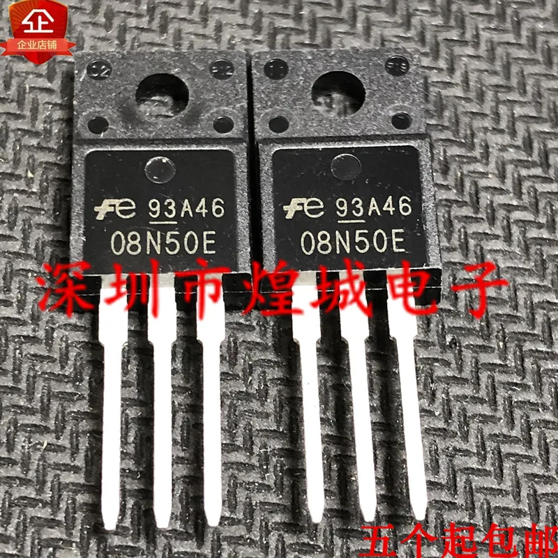 10PCS   FMV08N50E 08N50E  TO-220F 500V 7.5A 5