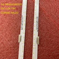 2pcs/set LED Backlight bar For TV 55SM8600 55SM8100 55SM8200 55SM8200PLA MEK64586501 SSC-TVE 19Y 55SM85 66LED NC550EQG-AAHH1