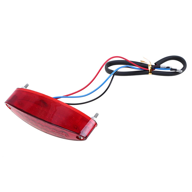 Hot sale 1 pc Motorcycle Bike Rear Tail Stop Red Light Lamp  braking light for Dirt Bike taillight rear lamp