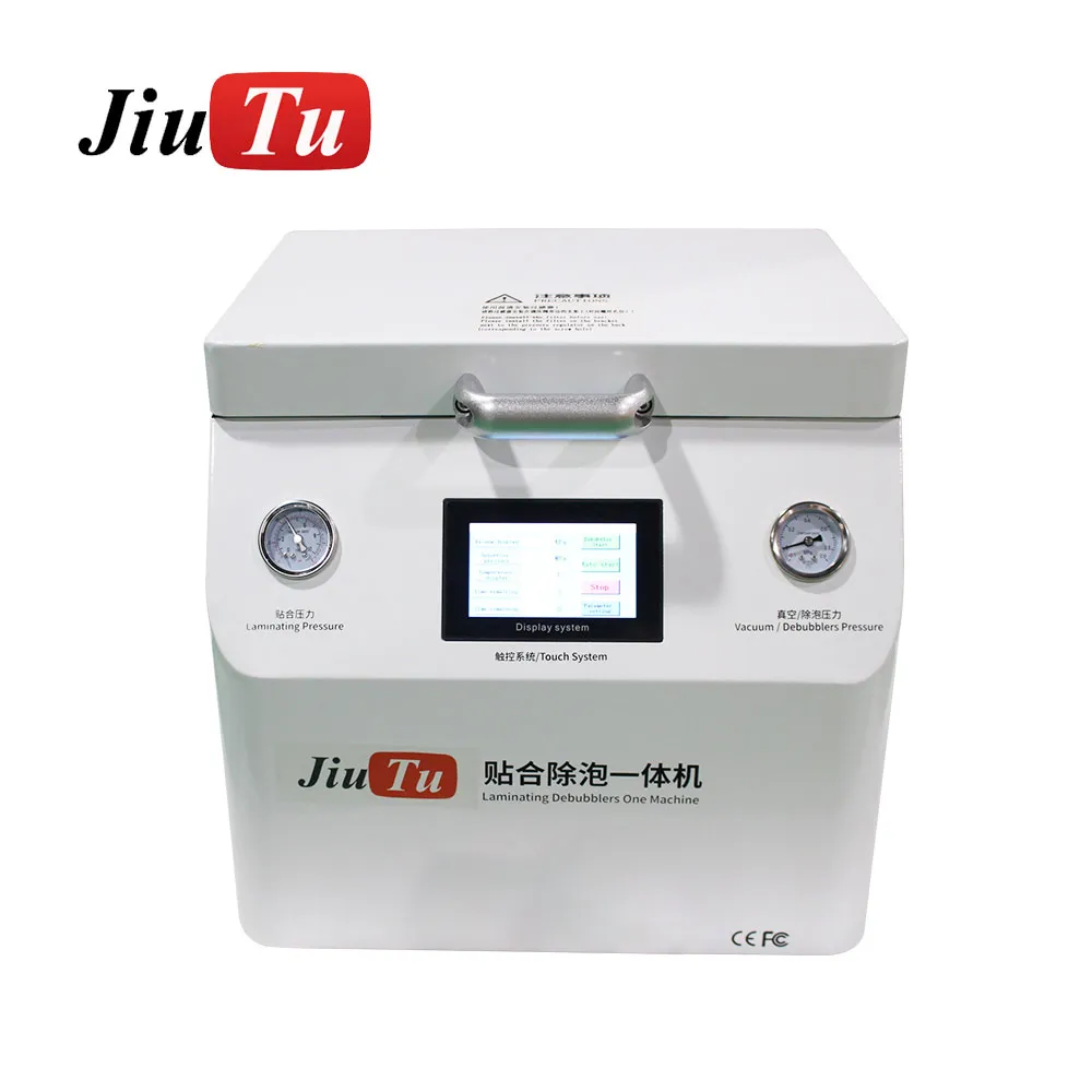 Jiutu LCD Repair Machine Vacuum OCA Lamination Machine With Bubble Remover Function 15Inch For iPad Refurbish