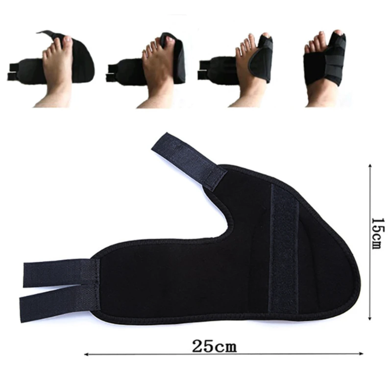 Soft Bunion Corrector Big Toe Hallux Valgus Straighteners Bunion Feet Care Thumb Adjuster Correction Bandage Pain Relieve 1 Pair