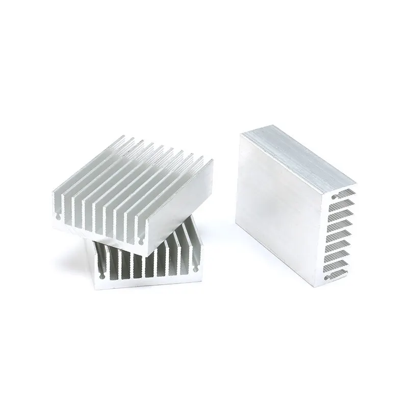 Disipador térmico de aleación de aluminio, almohadilla de refrigeración para Chip IC LED de alta potencia, disipador térmico de radiador