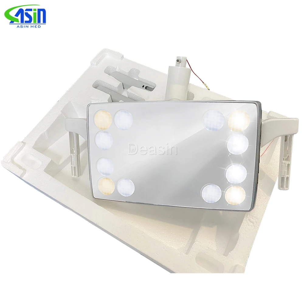 CX249-24 36W LED Shadowless dental lamp with 12 High Power LED Bulbs touch button and sensor dual control switch Adjustable 22MM