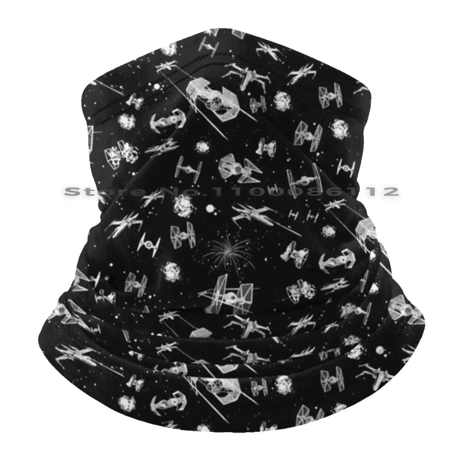 Space Ship Battle Bucket Hat Sun Cap Stars War Droid Battle Jedi Spaceships Foldable Outdoor Fisherman Hat