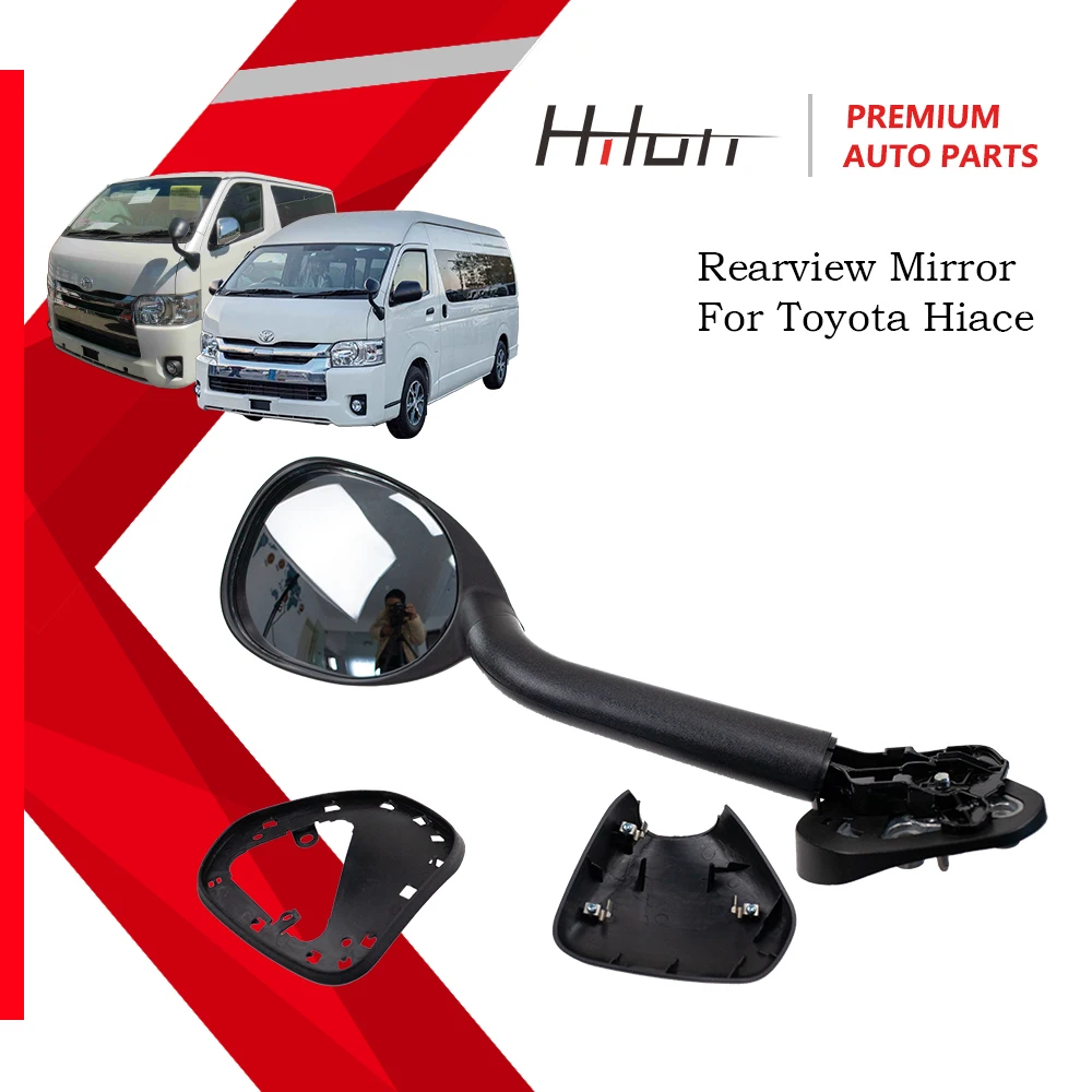 

Car Front Reflector Rearview Mirror For Toyota Hiace 2005-2018 Car-Styling Car Exterior Parts