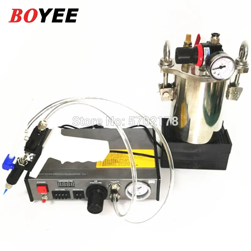 BOYEE Automatic dispensing machine BY-23A epoxy resin uv glue dispensing machine With 2L glue storage tank