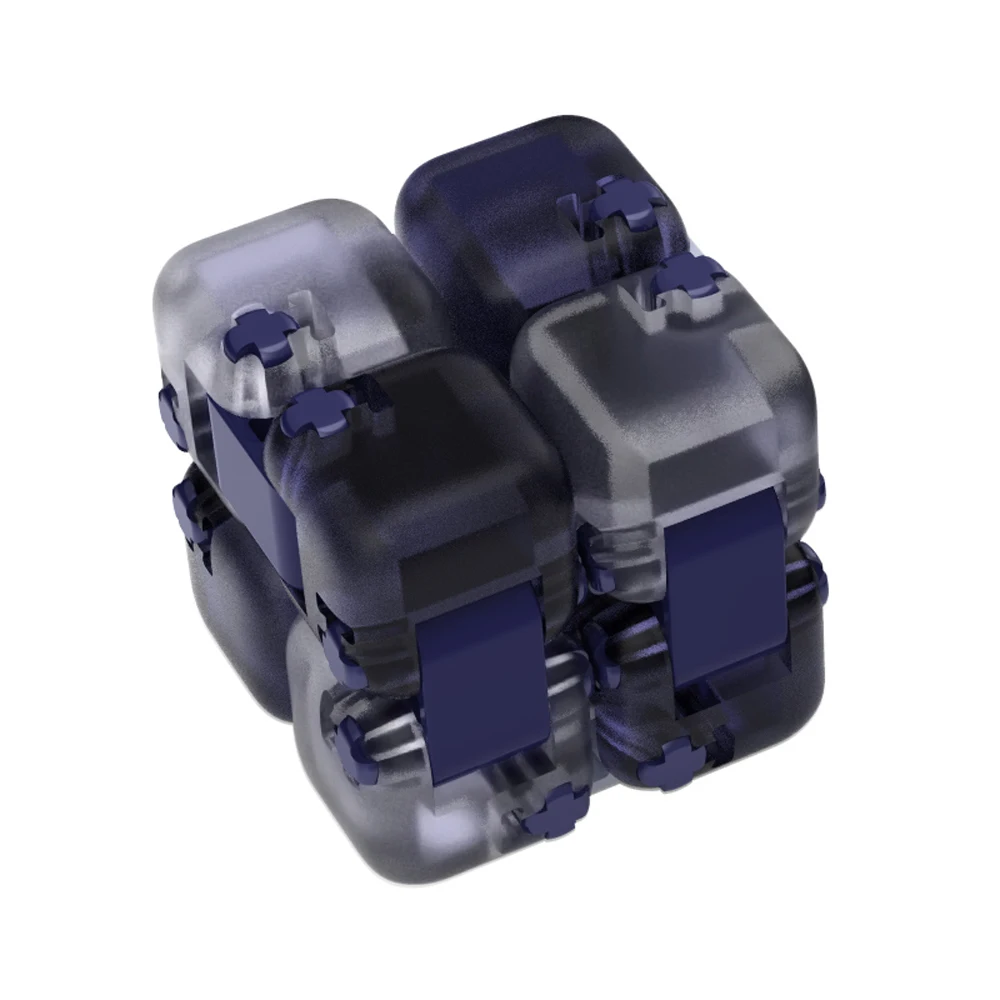 Xiaomi Mitu الملونة تململ مكعب سبينر سبعة مفاجأة الإصبع بنة الطوب لعبة لغز تجميع #6