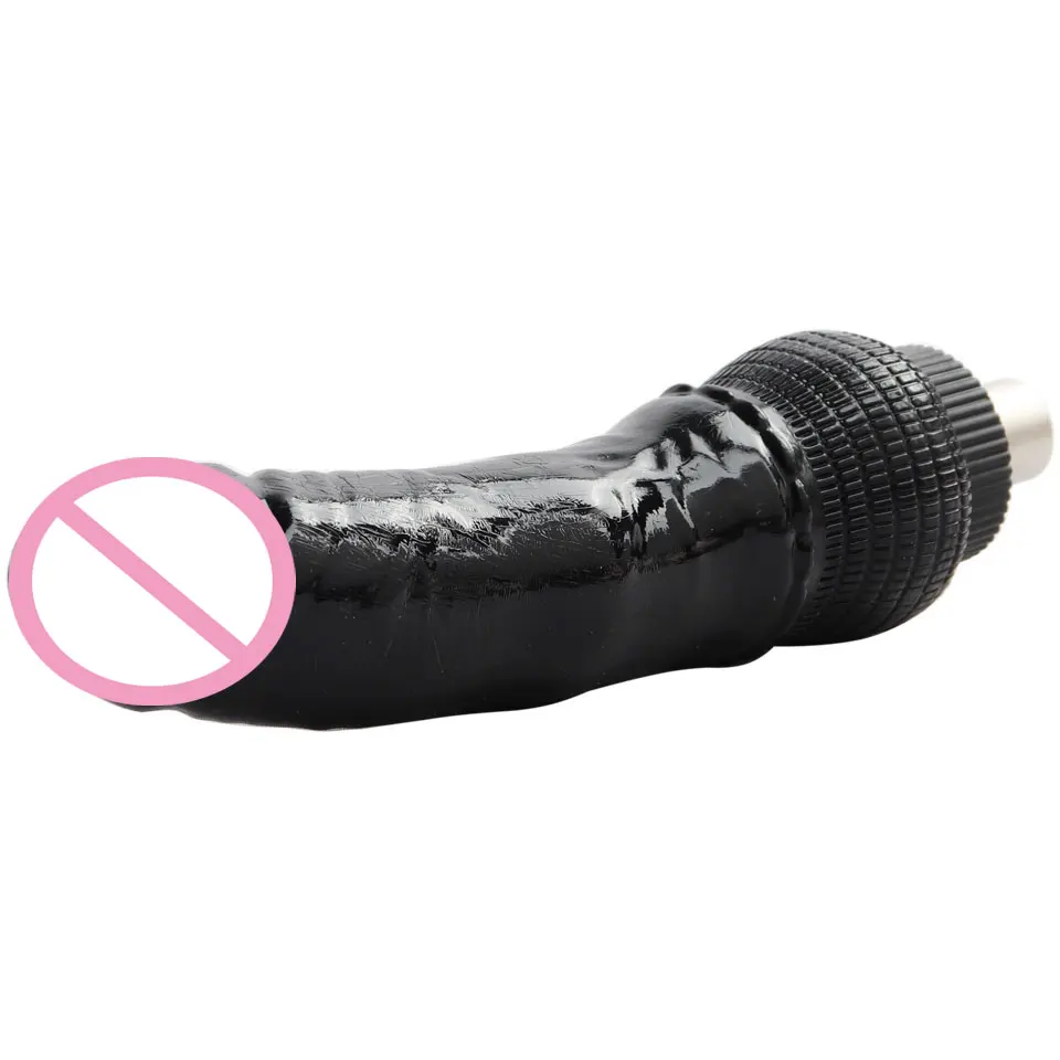 Fredorch Super Big Black Dildo for Sex Machine A2 F2, Accessories for machine gun 3XLR Connector sex toys for women Masturbate