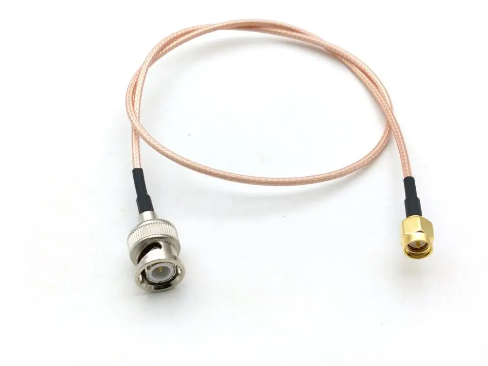 Imagem -05 - Bnc Macho para Cabo Coaxial Sma Rg316 Macho Novo 50ohm