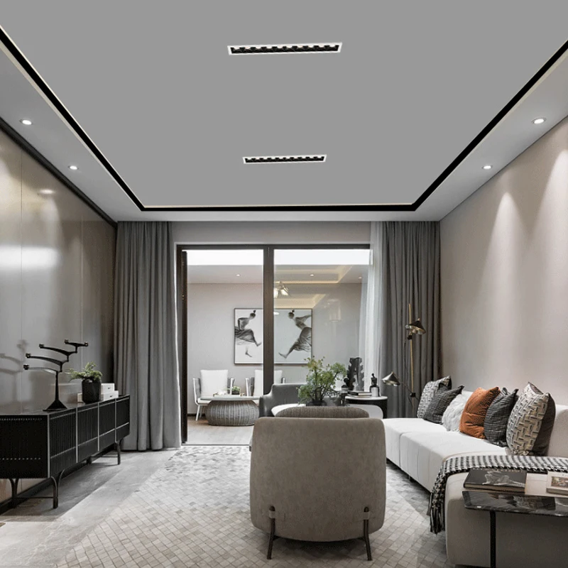 Platz LED linie Downlight Einbau Rechteck Grille Decke Lampe 6W 8W 10W 18W 20W AC85 ~ 265V LED Spot Licht Für Home Shop Decor – Detail 13