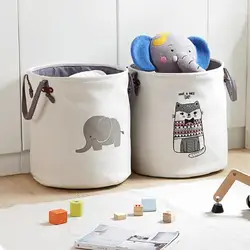 Laundry Basket Waterproof Dirty Clothes hamper For Toy Washing Basket Dirty Clothes Sundries Storage Baskets Box for Kids Baby