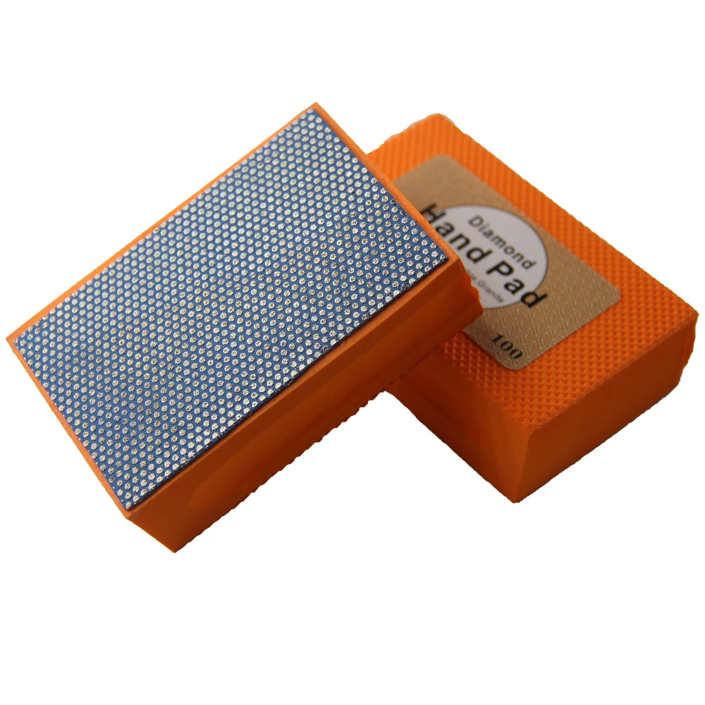 4Pcs/Lot Hand Polishing Pad Polish Grinding Glass Ceramic Tile Diamond Abrasive pads For Stone