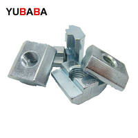 M3 M4 M5 M6 M8 M10 T Block Square nuts T-Track Sliding Hammer Nut for Fastener Aluminum Profile 2020 3030 4040 4545