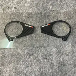 Cassa dell'autoadesivo della decalcomania della protezione della copertura del giogo triplo superiore del carbonio del motociclo 3D per KAWASAKI ZX10R ZX-10R ZX 10R 2006-2007