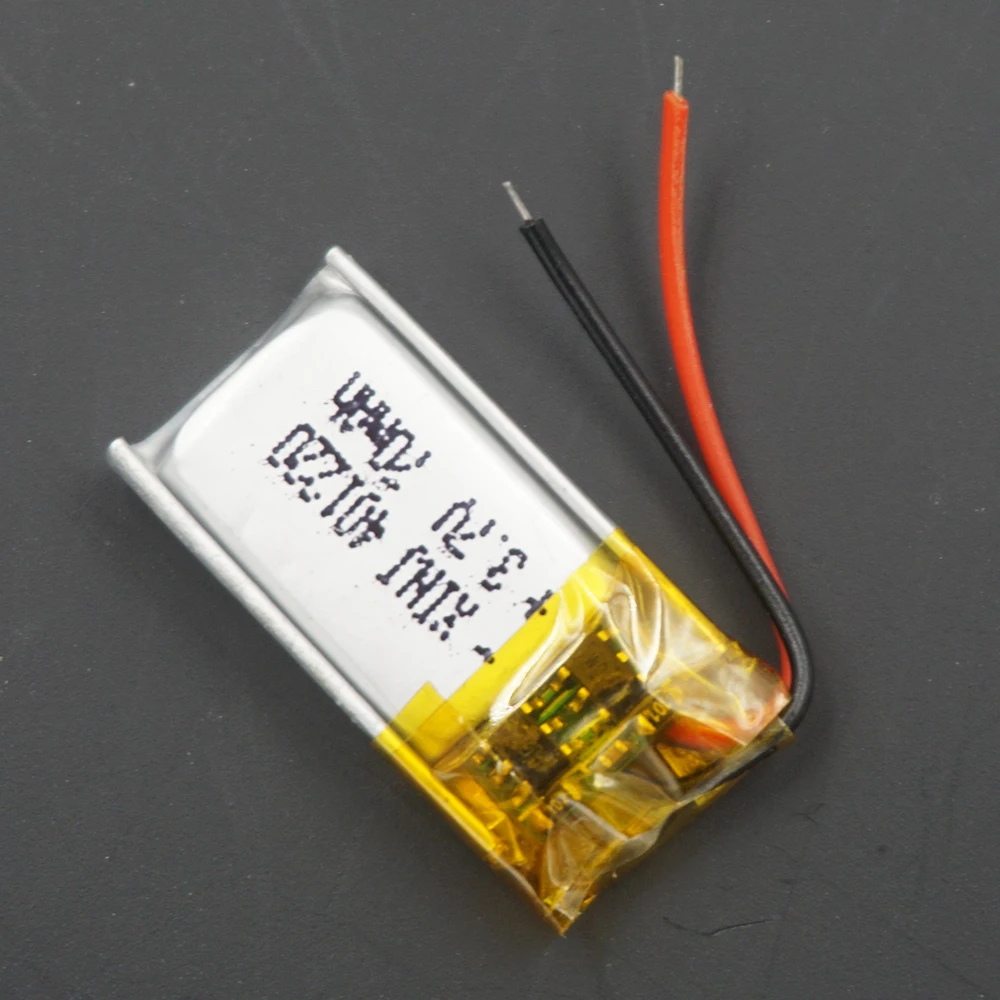 3.7V 70mAh Polymer Li Lithium Lipo Battery 401220 For Record Pen Bluetooth Speaker Headphones Mp3 GPS Driving Recorder